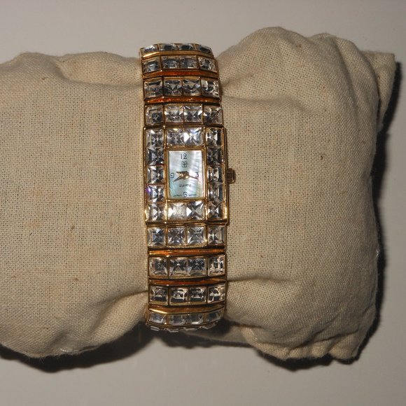 Suzanne Somers Crystal Embellished Quartz Watch main image 4